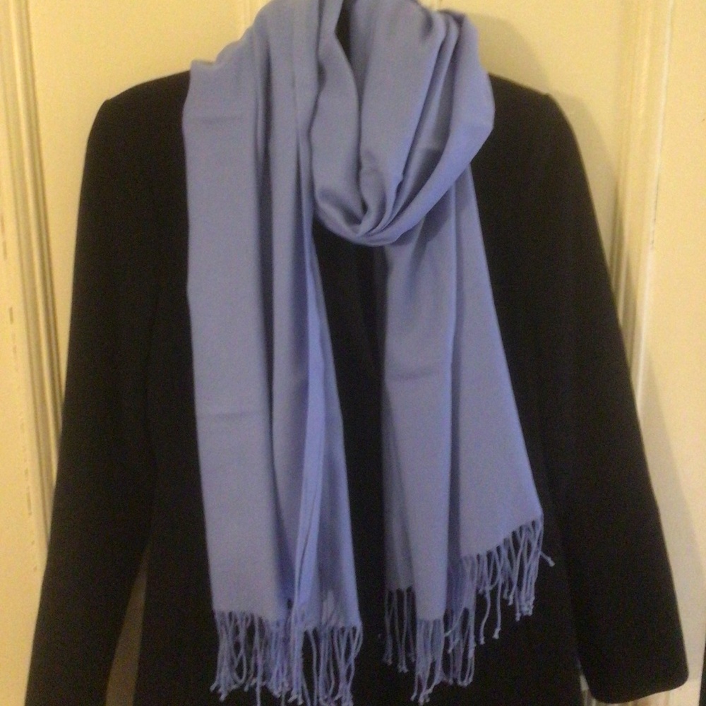 Lilac Pashmina Fringed
